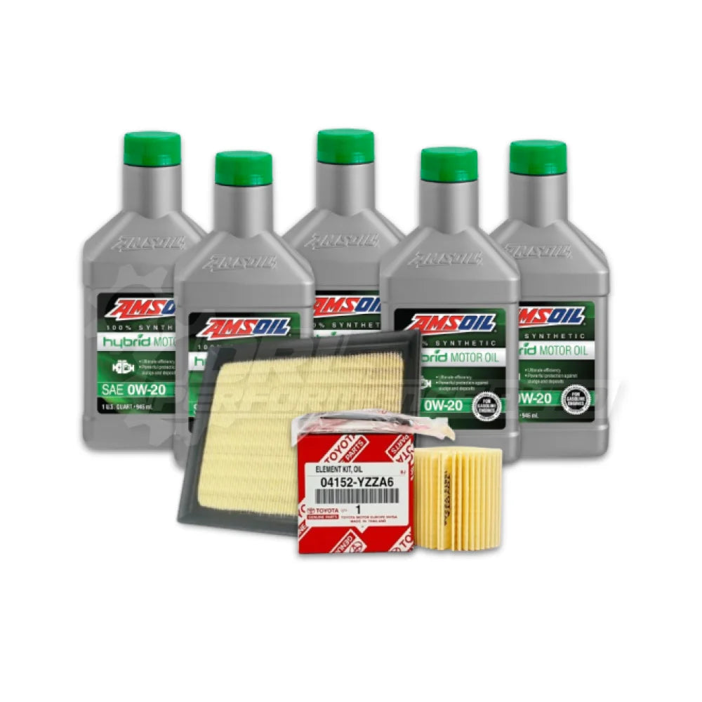 Toyota Voxy Hybrid (ZWR80) Basic Service Kit - Genuine / Amsoil Hybrid 0w20 / No Thanks - Service Pack