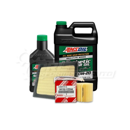 Toyota Voxy Hybrid (ZWR80) Basic Service Kit - Genuine / Amsoil Signature Series 0w20 / No Thanks - Service Pack