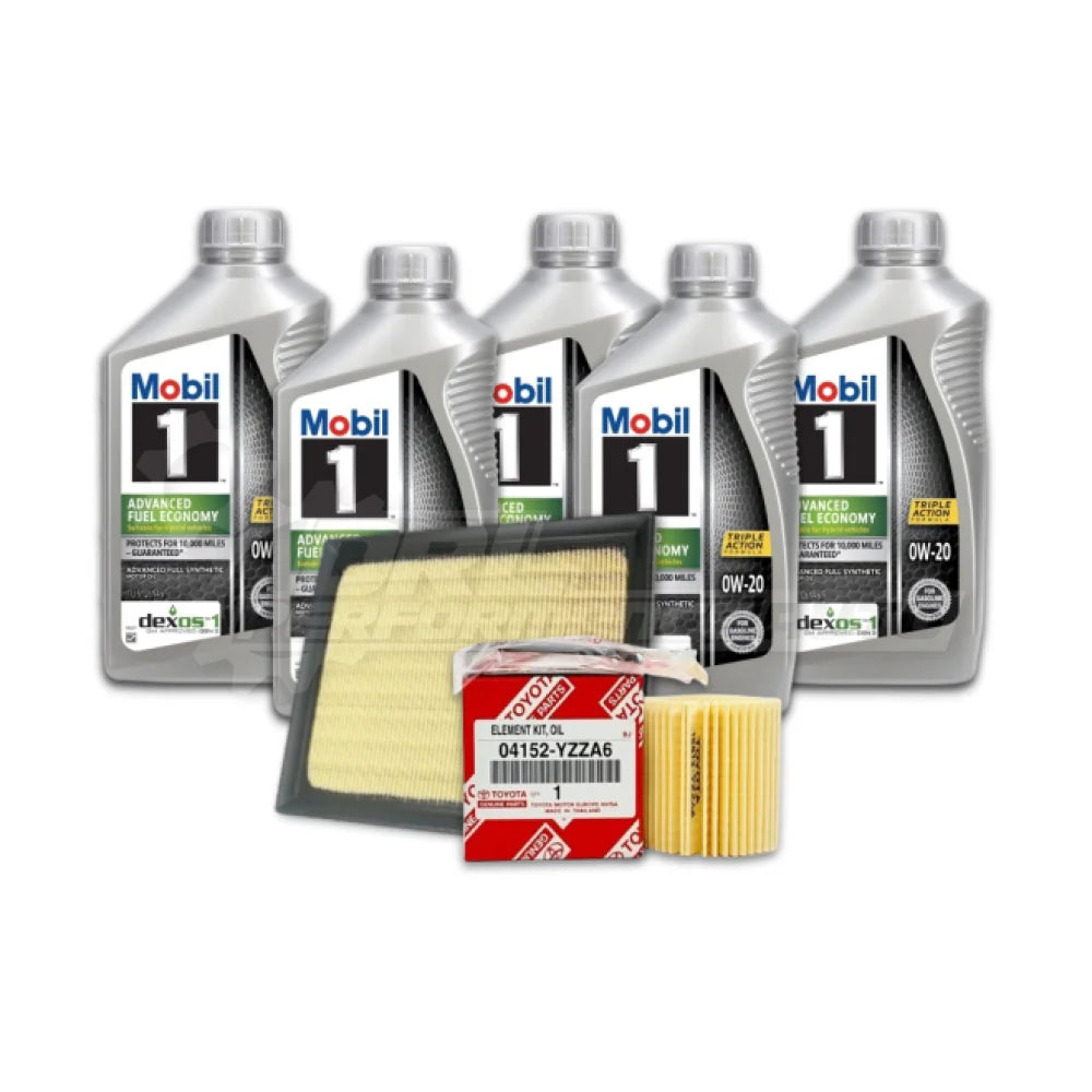 Toyota Voxy Hybrid (ZWR80) Basic Service Kit - Genuine / Mobil 1 Advanced Full Synthetic / No Thanks - Service Pack