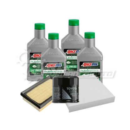 Toyota Aqua Hybrid Facelift (Nhp10) Basic Service Package 0W20 / Genuine Yes Please! Pack