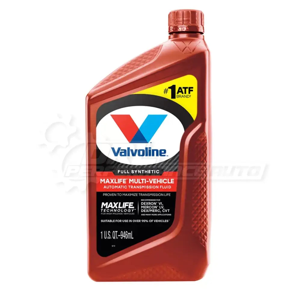 Valvoline Maxlife Atf Fully Synthetic Quart Transmission Fluid