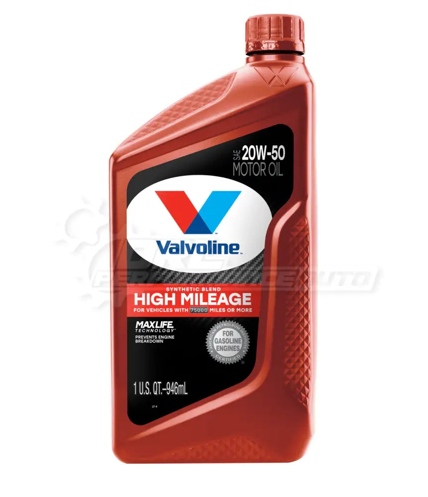 Valvoline Maxlife Motor Oil 20W50 Sae Quart Synthetic Engine